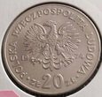 20 Złotych Marceli Nowotko 1974r