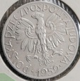5 Złotych PRL 1959r Rybak /AL