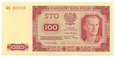 100 Złotych 1 Lipca 1948r Seria KK