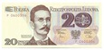 20 Złotych Traugutt 1982r Seria P