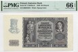Banknot 20 Złotych 1 Marca 1940r Seria B  PMG 66EPQ