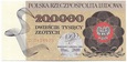 200 000 Zł Warszawa 1989r Seria D