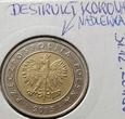 5 Złotych 2015r /Destrukt