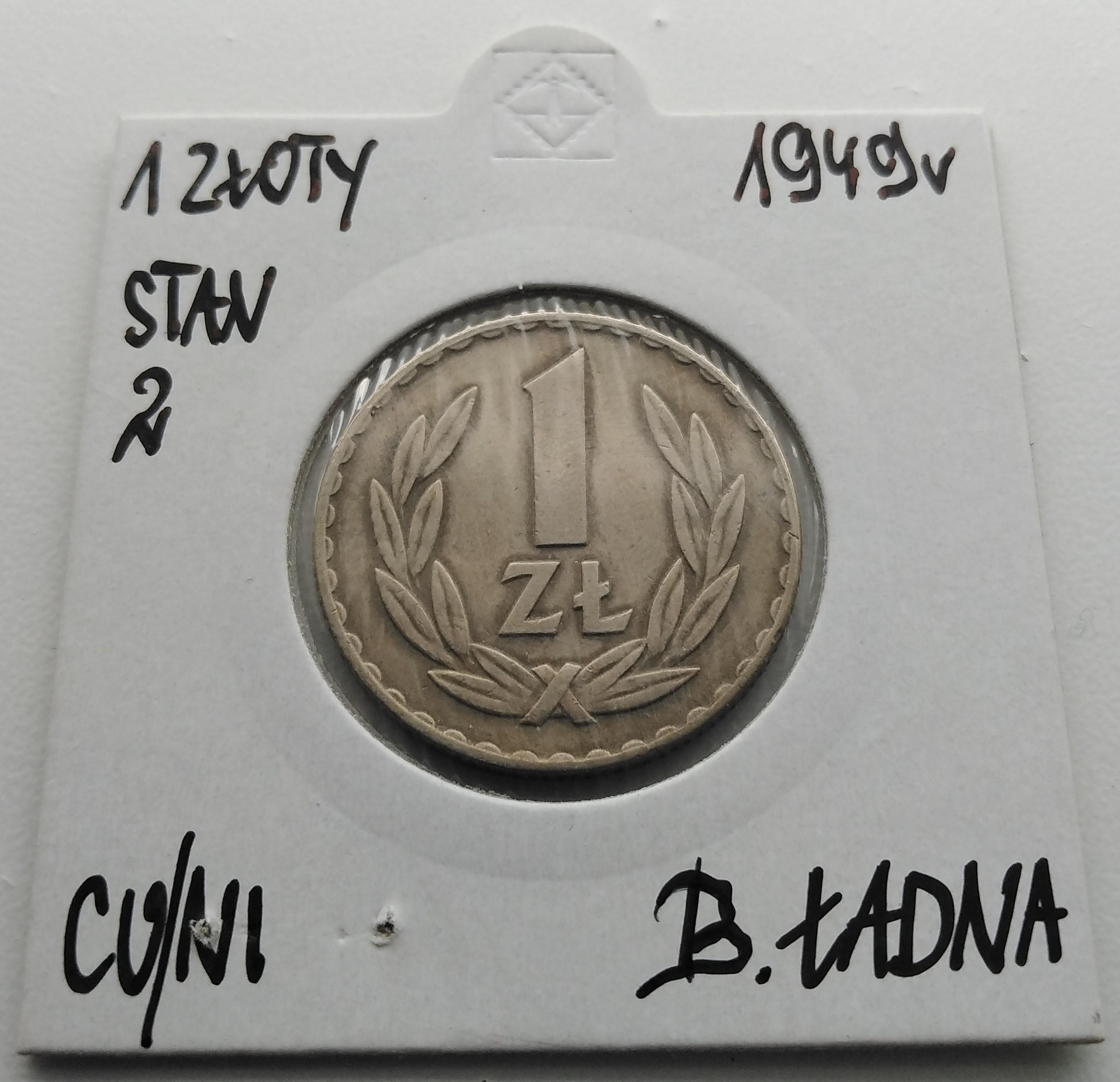 1 Złoty PRL 1949r 