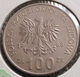 100 Złotych Powstanie Wlkp. 1988r