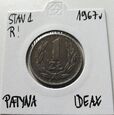 1 Złoty PRL 1967r Mennicza-Patyna /AL 