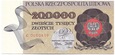 200 000 Zł Warszawa 1989r Seria K