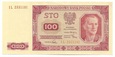 100 Złotych 1 Lipca 1948r Seria IL