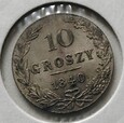 10 Groszy (MW) 1840r Mikołaj I Warszawa