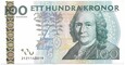 Banknot 100 Koron Szwecja
