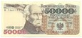 Banknot 50 000 Zł ST. Staszic 1993r Seria B Stan/UNC-