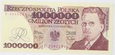Banknot 1 000 000 zł 1991 rok - Seria E