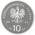 10 złotych - Jan III Sobieski - 2001 rok