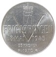 25 koron - 25. rocznica wyzwolenia - Norwegia - 1970 rok