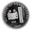 10 dolarów - Sanktuarium Fatimskie - Sierra Leone - 2009