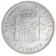 5 peset - Alfons XIII - Hiszpania - 1898 rok