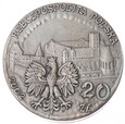 20 złotych - Zamek w Malborku - 2002 rok