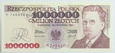 Banknot 1 000 000 zł 1993 rok - Seria M