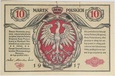 Banknot 10 Marek Polskich - 1916 rok -  A