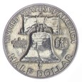 1/2 dolara - Half Dollar - Franklin - D - USA - 1963 rok