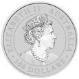 100 dolarów - Kangur - Australia - 2021 - Platyna