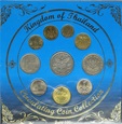 Zestaw monet obiegowych - Król Rama IX - Tajlandia