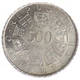 500 szylingów - 200 r. śmierci - Maria Teresa - Austria- 1980 rok 