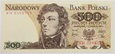 Banknot 500 zł 1979 rok - Seria BN