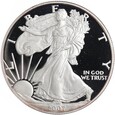 1 dolar -	Amerykański Srebrny Orzeł - USA - 2007 rok 