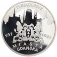 Moneta 20 zł - Tysiąclecie Miasta Gdańska - 1996 rok