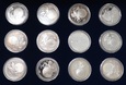 12 Oz - Zestaw srebrnych monet - Wyspy Marshalla - 1994 rok