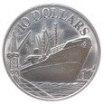 10 dolarów - 10-lecie niepodległości - Singapur - 1975 rok