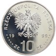 10 złotych - Władysław IV Waza - Popiersie - 1999 rok