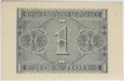 Banknot 1 Złotych 1941 rok - Seria AF