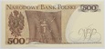 Banknot 500 zł 1979 rok - Seria BP