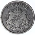 2 Korony - Oskar II - Szwecja - 1876 rok