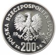 200 złotych - Zimowe Igrzyska Olimpisjkie Sarajewo 1984 - 1984 rok