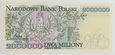 Banknot 2 000 000 zł 1993 rok - Seria B