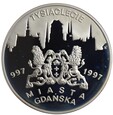 20 zł - Tysiąclecie Miasta Gdańska - 1996 rok