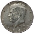 1/2 dolara - Pół dolara - Kennedy - USA - 1966 rok