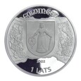 1 łat - Miasta Hanzeatyckie - Kuldiga - Łotwa - 2002 rok