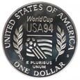 1 dolar - Mistrzostwa Europy w Piłce Nożnej 1994 - USA - 1994 rok
