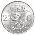 2,5 guldena - Królowa Juliana - Holandia - 1964 rok