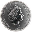 2 dolary - „Powrót do przyszłości” - Niue - 2020 rok