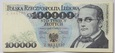 Banknot 100 000 zł 1990 rok - Seria Z