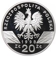 Moneta 20 zł - Ropucha paskówka - 1998 rok