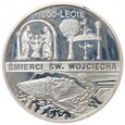 10 złotych - Św. Wojciech - 1000-lecie męczeńskiej śmierci - 1997