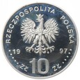 10 złotych - Św. Wojciech - 1000-lecie męczeńskiej śmierci - 1997