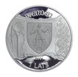 1 łat - Miasta Hanzeatyckie - Kieś - Łotwa - 2001 rok 