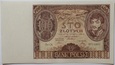 Banknot 100 Złotych 1934 rok - Seria Ser. C.A.